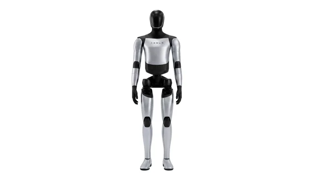 Tesla Optimus Gen-3 – Silver